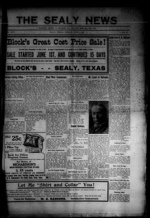 The Sealy News (Sealy, Tex.), Vol. 25, No. 33, Ed. 1 Friday, June 7, 1912