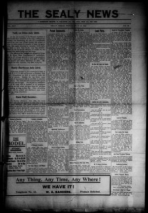 Primary view of object titled 'The Sealy News (Sealy, Tex.), Vol. 25, No. 38, Ed. 1 Friday, July 12, 1912'.
