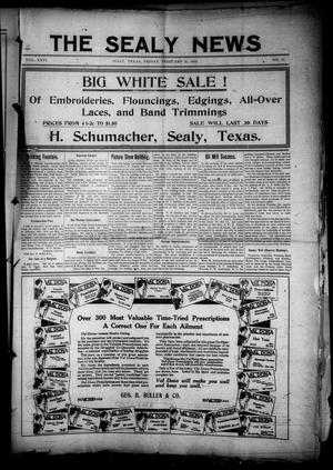 The Sealy News (Sealy, Tex.), Vol. 26, No. 17, Ed. 1 Friday, February 21, 1913