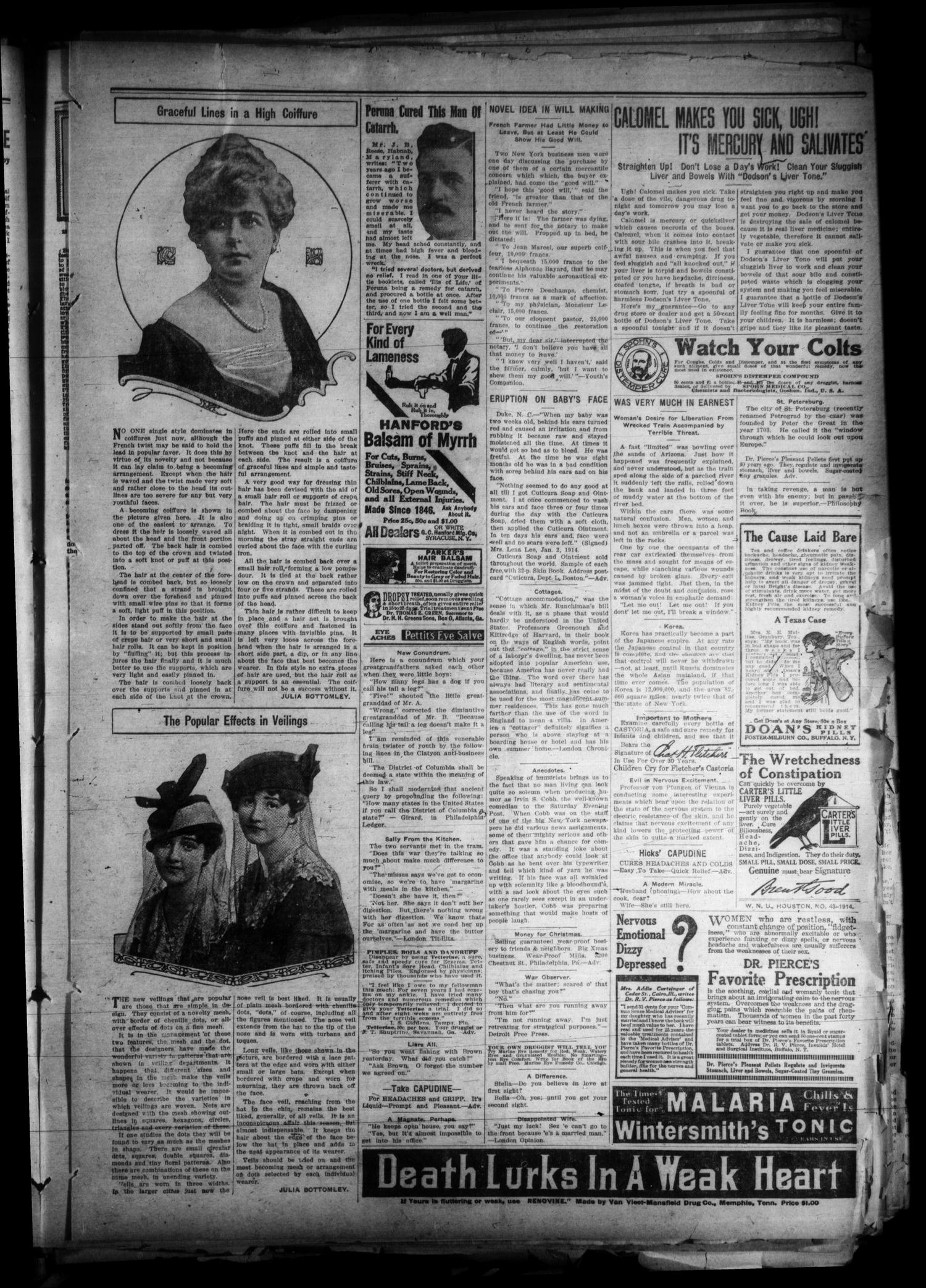 The Sealy Semi-Weekly News (Sealy, Tex.), Vol. 28, No. 1, Ed. 1 Thursday, October 22, 1914
                                                
                                                    [Sequence #]: 3 of 8
                                                