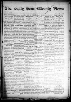The Sealy Semi-Weekly News (Sealy, Tex.), Vol. 28, No. 21, Ed. 1 Monday, January 4, 1915