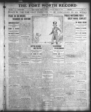Primary view of object titled 'The Fort Worth Record and Register (Fort Worth, Tex.), Vol. 9, No. 162, Ed. 1 Sunday, March 26, 1905'.