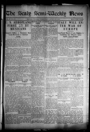 The Sealy Semi-Weekly News (Sealy, Tex.), Vol. 28, No. 51, Ed. 1 Thursday, April 22, 1915