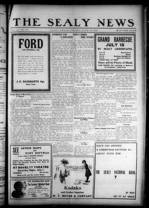 The Sealy News (Sealy, Tex.), Vol. 29, No. 33, Ed. 1 Friday, June 30, 1916