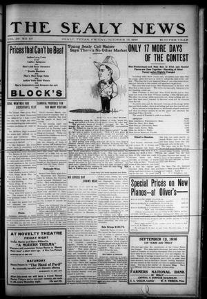 The Sealy News (Sealy, Tex.), Vol. 29, No. 48, Ed. 1 Friday, October 13, 1916