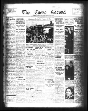 The Cuero Record (Cuero, Tex.), Vol. 44, No. 235, Ed. 1 Monday, October 3, 1938