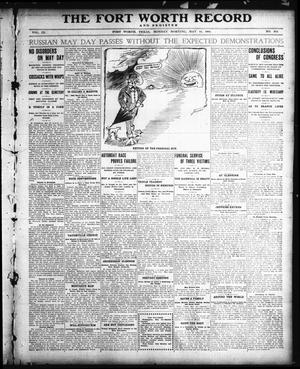 The Fort Worth Record and Register (Fort Worth, Tex.), Vol. 9, No. 212, Ed. 1 Monday, May 15, 1905