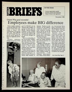 Baytown Briefs (Baytown, Tex.), Vol. 36, No. 06, Ed. 1, November 1988