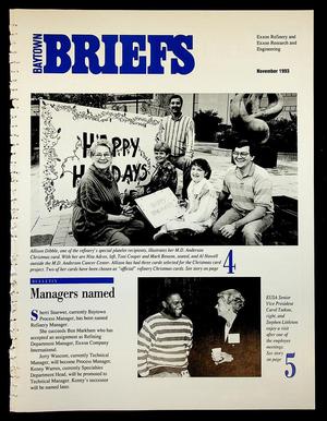 Baytown Briefs (Baytown, Tex.), Vol. 41, No. 06, Ed. 1 Monday, November 1, 1993