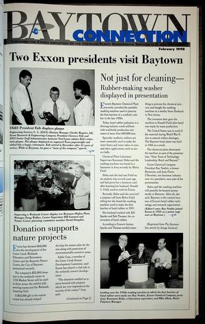 Primary view of object titled 'Baytown Connection (Baytown, Tex.), Vol. 2, No. 1, Ed. 1 Sunday, February 1, 1998'.