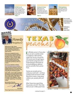 Texas Agriculture Matters, Volume 3, Number 6, June 2022