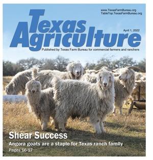 Texas Agriculture, Volume 37, Number 10, April 2022