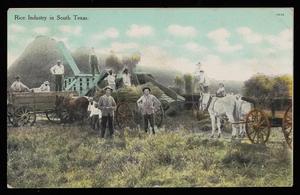 [Postcard of Rice Industry in South Texas]