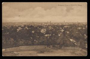 [Postcard of a Bird's-eye View of Waco]