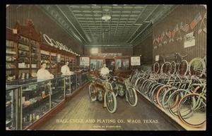 [Postcard of Hall Cycle and Plating Co.]