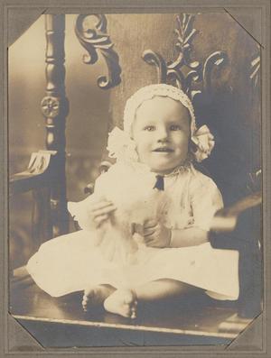 Primary view of object titled '[Portrait of an Infant Smiling]'.