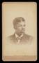 Thumbnail image of item number 1 in: '[Portrait of an Unidentified African American Man]'.