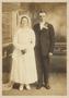Photograph: [Wedding Portrait of an Unknown Couple]