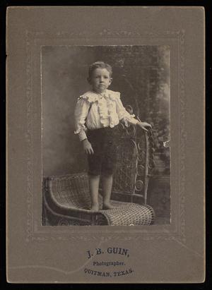 [Portrait of an Unknown Young Boy]