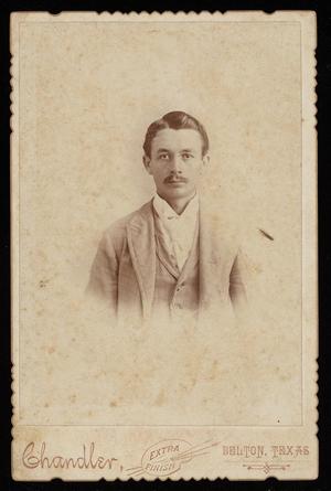 [An Unidentified Man Posing for a Portrait]