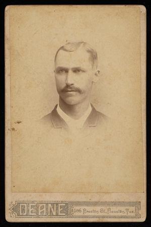Primary view of object titled '[Portrait of an Unknown Man Looking Right]'.