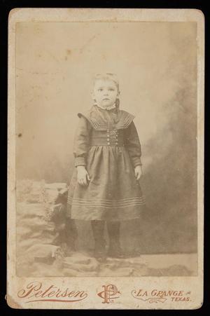 [Portrait of an Unidentified Child Standing]