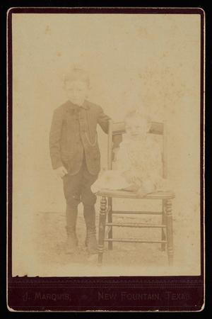 [Photograph of Two Unidentified Children]