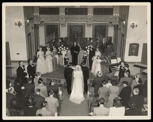[Wedding at Central Presbyterian Church in Waco]