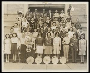 [Photograph of the Waco High School Band]