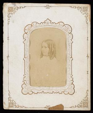 [Portrait of a Young Girl with Ringlets]