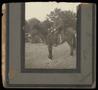 Thumbnail image of item number 1 in: '[Dr. Leslie Eugene Kelton on the Back of a Mule]'.