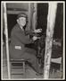 Photograph: [Operator of the Texas Electric Railway Co.]