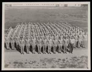 [Photograph of the 54th Basic Flying Training Group at WAAF]