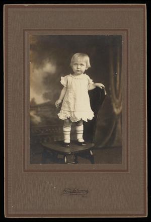 [Photograph of an Unidentified Child]