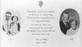 Photograph: Fiftieth Anniversary Invitation of Lee and Willie Beyers