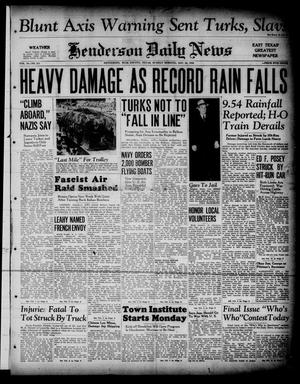 Henderson Daily News (Henderson, Tex.), Vol. 10, No. 214, Ed. 1 Sunday, November 24, 1940
