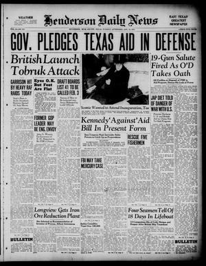 Henderson Daily News (Henderson, Tex.), Vol. 10, No. 264, Ed. 1 Tuesday, January 21, 1941
