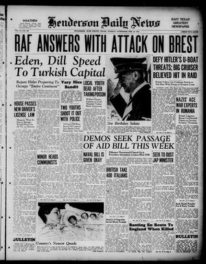 Henderson Daily News (Henderson, Tex.), Vol. 10, No. 293, Ed. 1 Tuesday, February 25, 1941