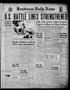 Primary view of Henderson Daily News (Henderson, Tex.), Vol. 11, No. 265, Ed. 1 Thursday, January 22, 1942