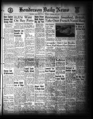Henderson Daily News (Henderson, Tex.), Vol. 12, No. 42, Ed. 1 Thursday, May 7, 1942