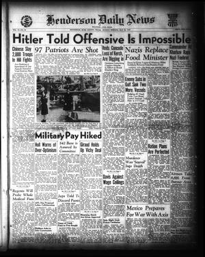 Henderson Daily News (Henderson, Tex.), Vol. 12, No. 56, Ed. 1 Sunday, May 24, 1942