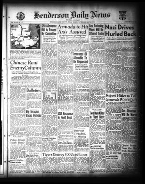 Henderson Daily News (Henderson, Tex.), Vol. 12, No. 58, Ed. 1 Tuesday, May 26, 1942