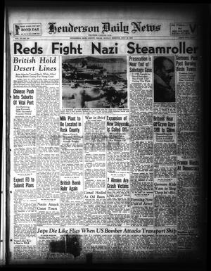Henderson Daily News (Henderson, Tex.), Vol. 12, No. 104, Ed. 1 Sunday, July 19, 1942