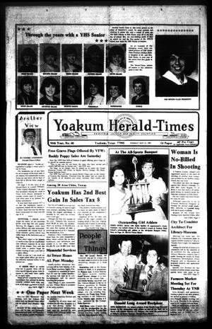 Yoakum Herald-Times (Yoakum, Tex.), Vol. 94, No. 40, Ed. 1 Tuesday, May 21, 1985
