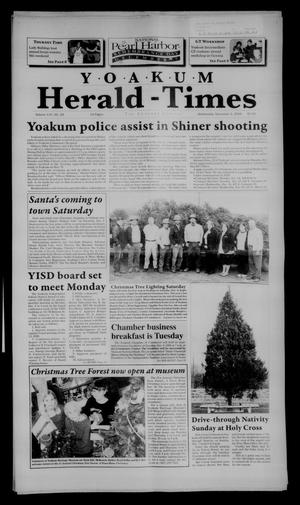 Yoakum Herald-Times (Yoakum, Tex.), Vol. 116, No. 49, Ed. 1 Wednesday, December 3, 2008