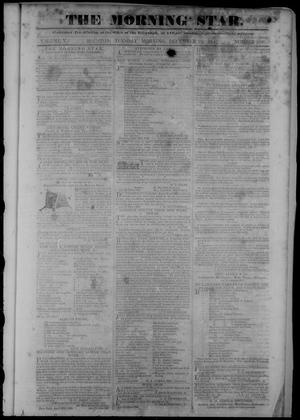 The Morning Star. (Houston, Tex.), Vol. 6, No. 596, Ed. 1 Tuesday, December 26, 1843