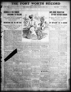 The Fort Worth Record and Register (Fort Worth, Tex.), Vol. 8, No. 225, Ed. 1 Thursday, June 2, 1904