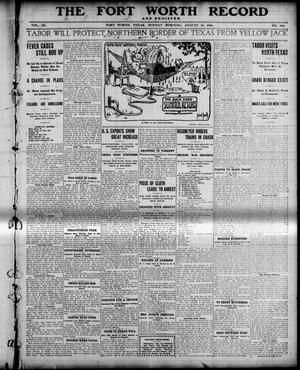 The Fort Worth Record and Register (Fort Worth, Tex.), Vol. 9, No. 303, Ed. 1 Monday, August 14, 1905