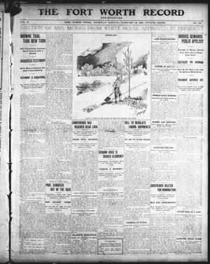 The Fort Worth Record and Register (Fort Worth, Tex.), Vol. 10, No. 130, Ed. 1 Thursday, February 22, 1906