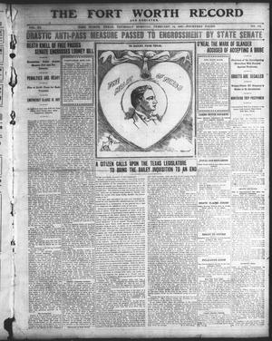 The Fort Worth Record and Register (Fort Worth, Tex.), Vol. 11, No. 122, Ed. 1 Thursday, February 14, 1907